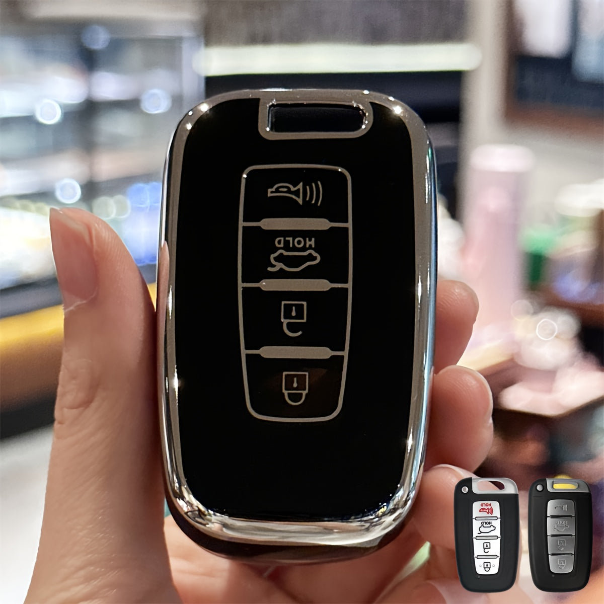 Universal Soft TPU Key Fob Cover for Car Key Protection