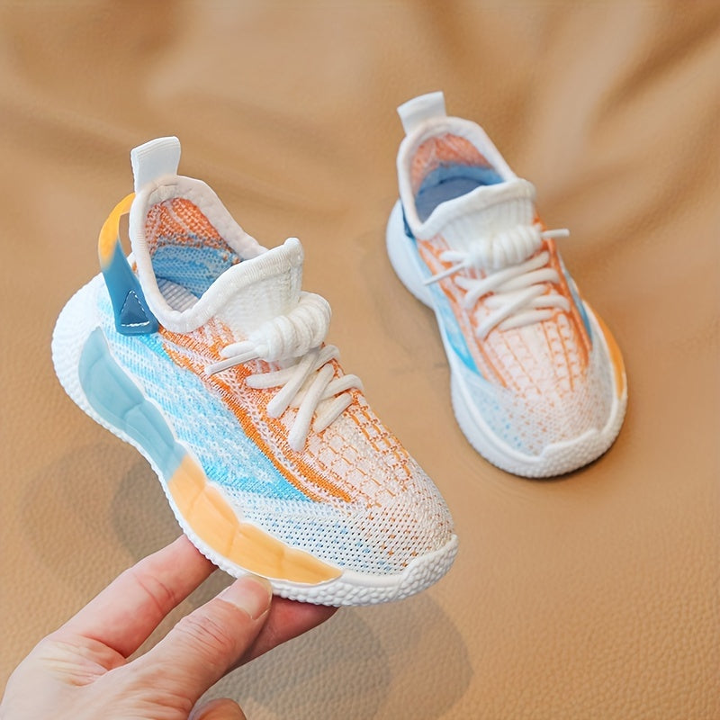 Мужские детские дышащие беговые кроссовки для активного отдыха, нескользящая подошва