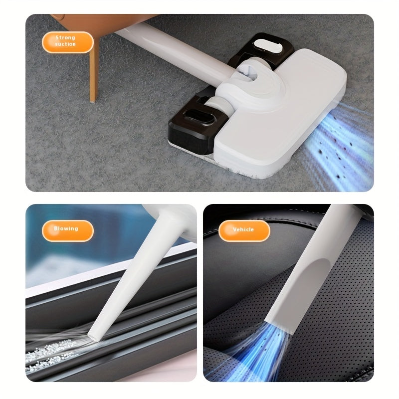 Wireless Handheld Vacuum Cleaner 7000PA Suction Lightweight Rechargeable Multi-Surface