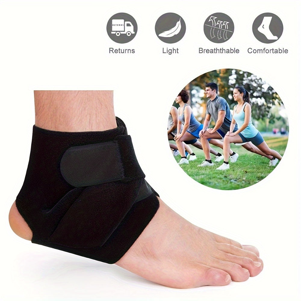 Adjustable Compression Ankle Support Strap for Basketball and Fitness 43cm x 18.49cm
