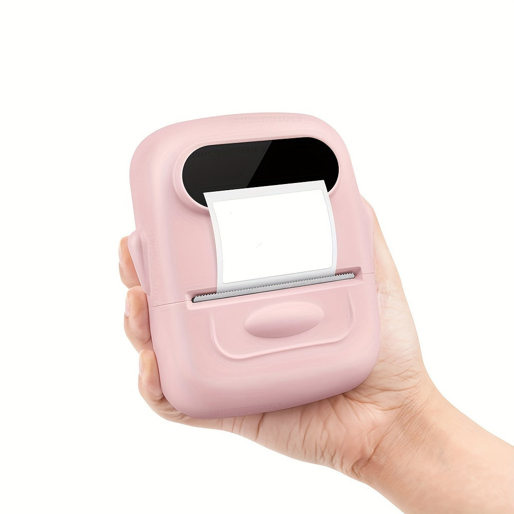 Portable Wireless Thermal Label Printer for Android iOS 40x30mm