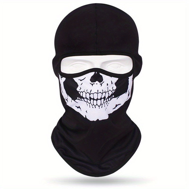 Full Face 3D Anime Skull Balaclava Ski Mask for Men and Women for Cycling Skiing and Outdoor Sports