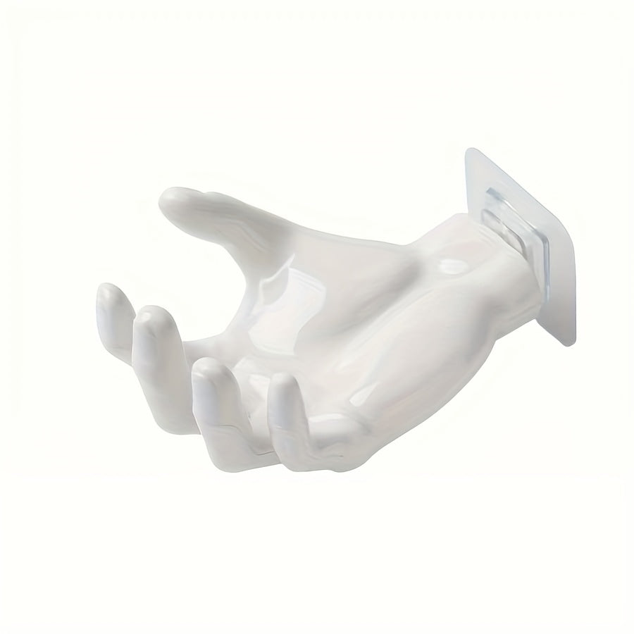 Uyda kalitlar va quloqchinlar uchun kuchli, burgusiz, iz qoldirmaydigan saqlash uchun palma shaklidagi yopishqoq devor osgichi.