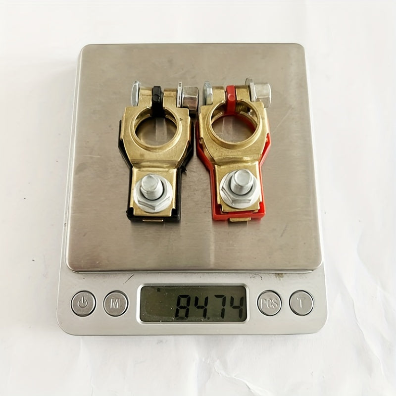 Battery Terminal Clamps Copper Alloy Car Battery Connectors No Electricity Required