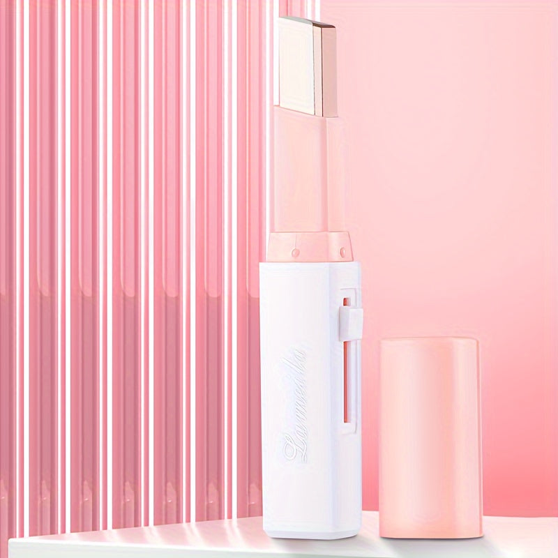 Barra de sombra de ojos con purpurina para mujer, doble color, a prueba de agua y de larga duración