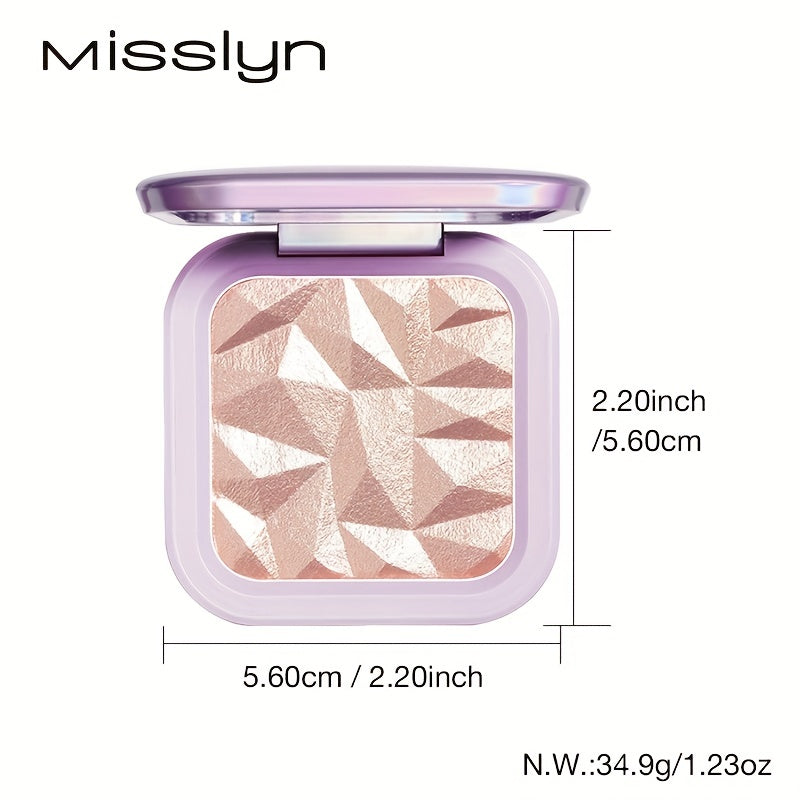 Палитра хайлайтеров и контуринга для лица с мерцающими блестками и сиянием