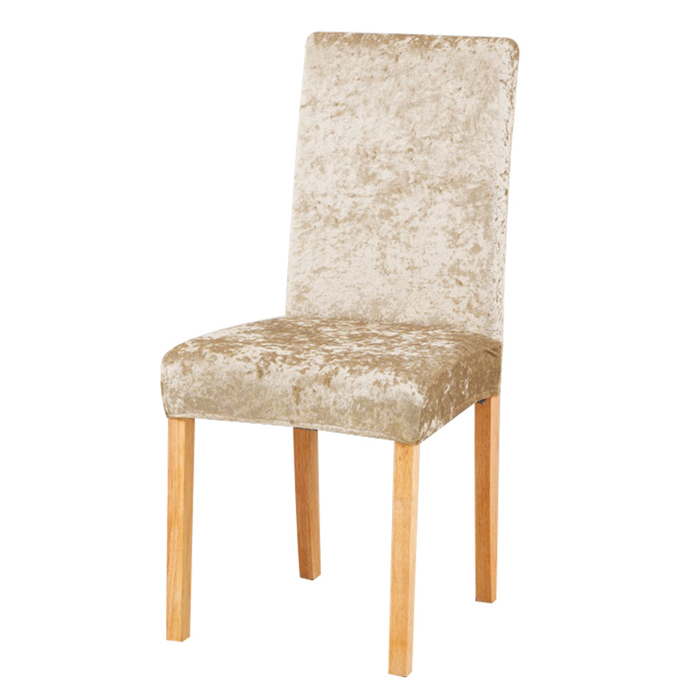 Velvet Dining Chair Slipcovers Protect and Add Elegance