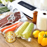 Vacuum Sealer Bags 2 Rolls 10 Meters Food Storage Plastic for Freezing