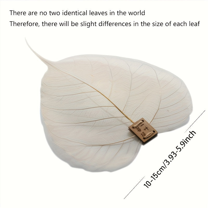 Chinese-Style Tea Strainer Bodhi Leaf Shape Natural Wheat Straw Anti-Scald Filter