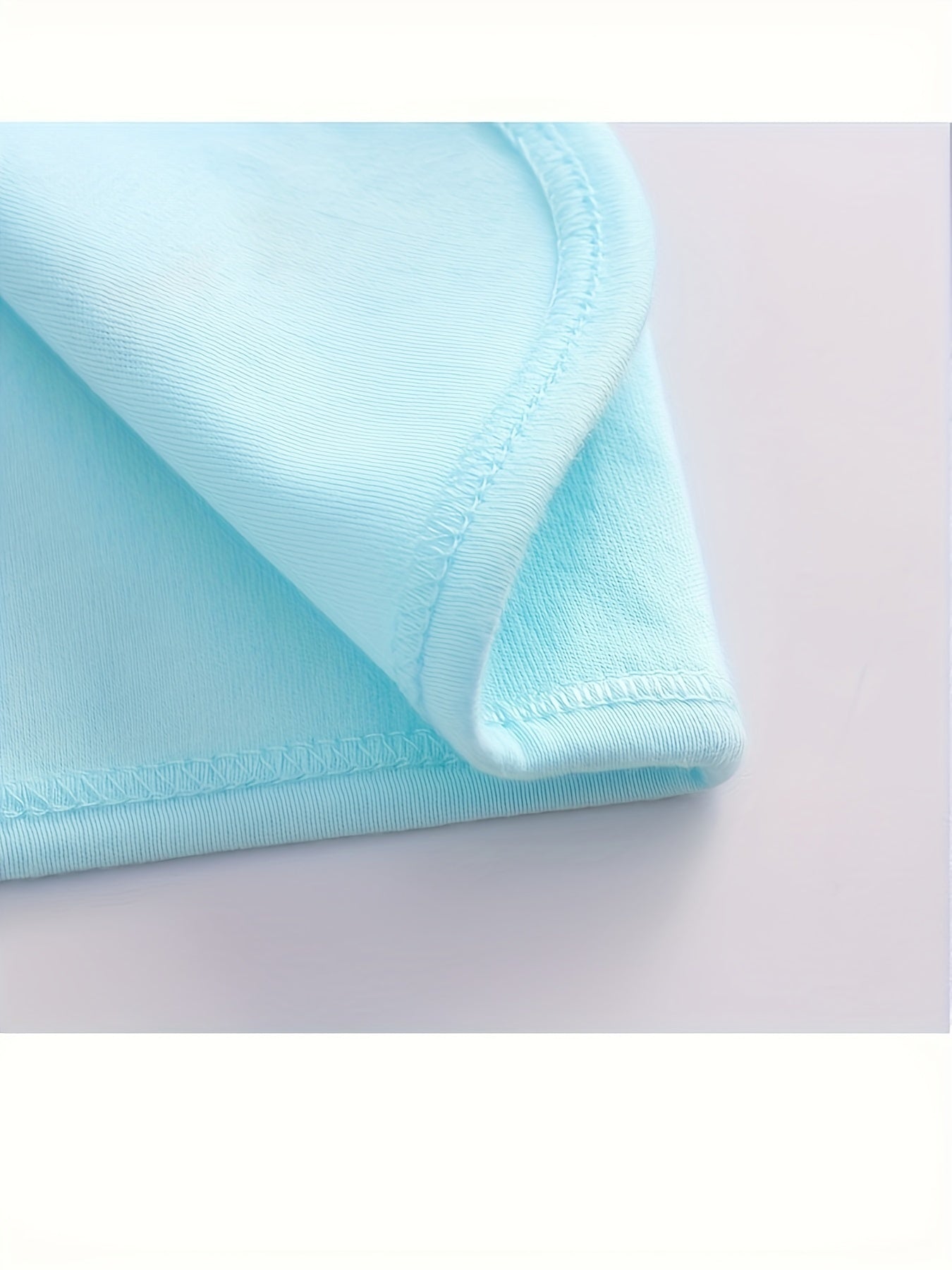 Набор одежды для новорожденных из 5 предметов из хлопка с нагрудником, нижним бельем и сумкой