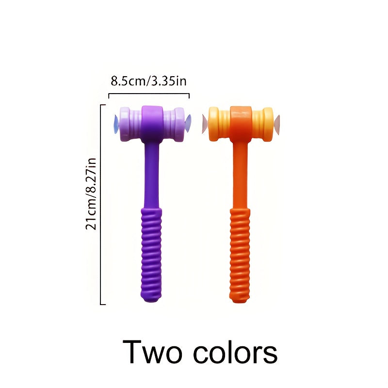 Dual-Sided Suction Cup Hammer for Educational Phonics Word Cards Classroom Learning Toy