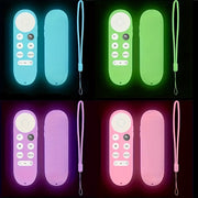 Glow-in-the-Dark Silicone Remote Control Case with Lanyard for Chromecast TV 2020