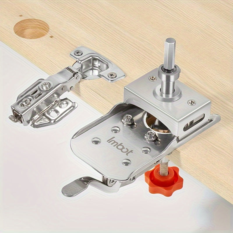 35mm Concealed Hinge Clamp for Woodworking Door and Cabinet Hinge Installation