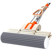 Naycha tutqichi bilan g'ovakli rolikli mopa, suvni singdiruvchi g'ovak bosh, plitka va pol tozalash uchun ideal, zaruriy uy tozalash vositasi