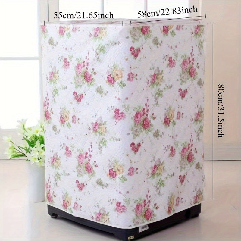 Zamonaviy gullli geometrik yuvish mashinasi qoplami, old qism uchun bardoshli chang himoyasi