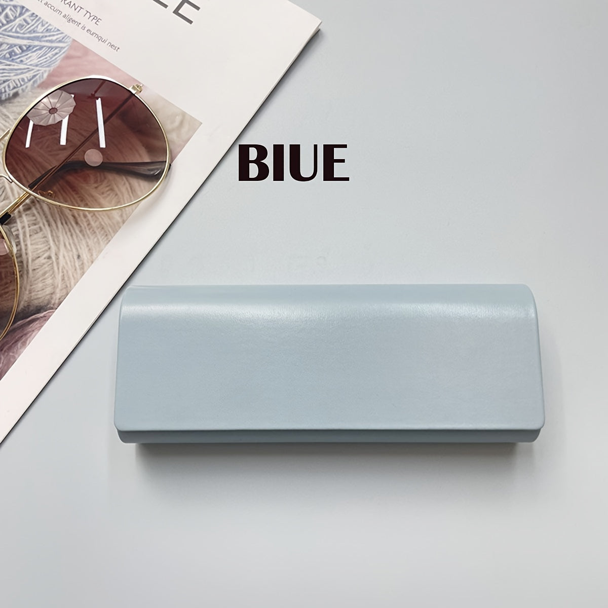 Women's Magnetic Glasses Case Slim Durable Storage for On-the-Go