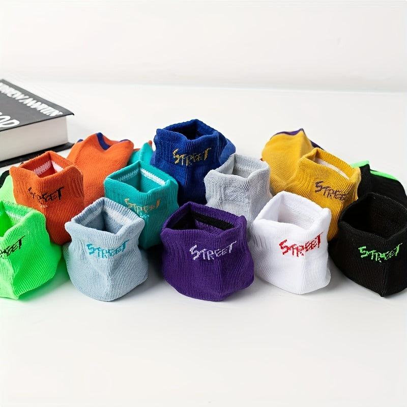 Men's Low-Cut Mesh Ankle Socks Pack of 10 Odor-Resistant Sweat-Absorbing Outdoor