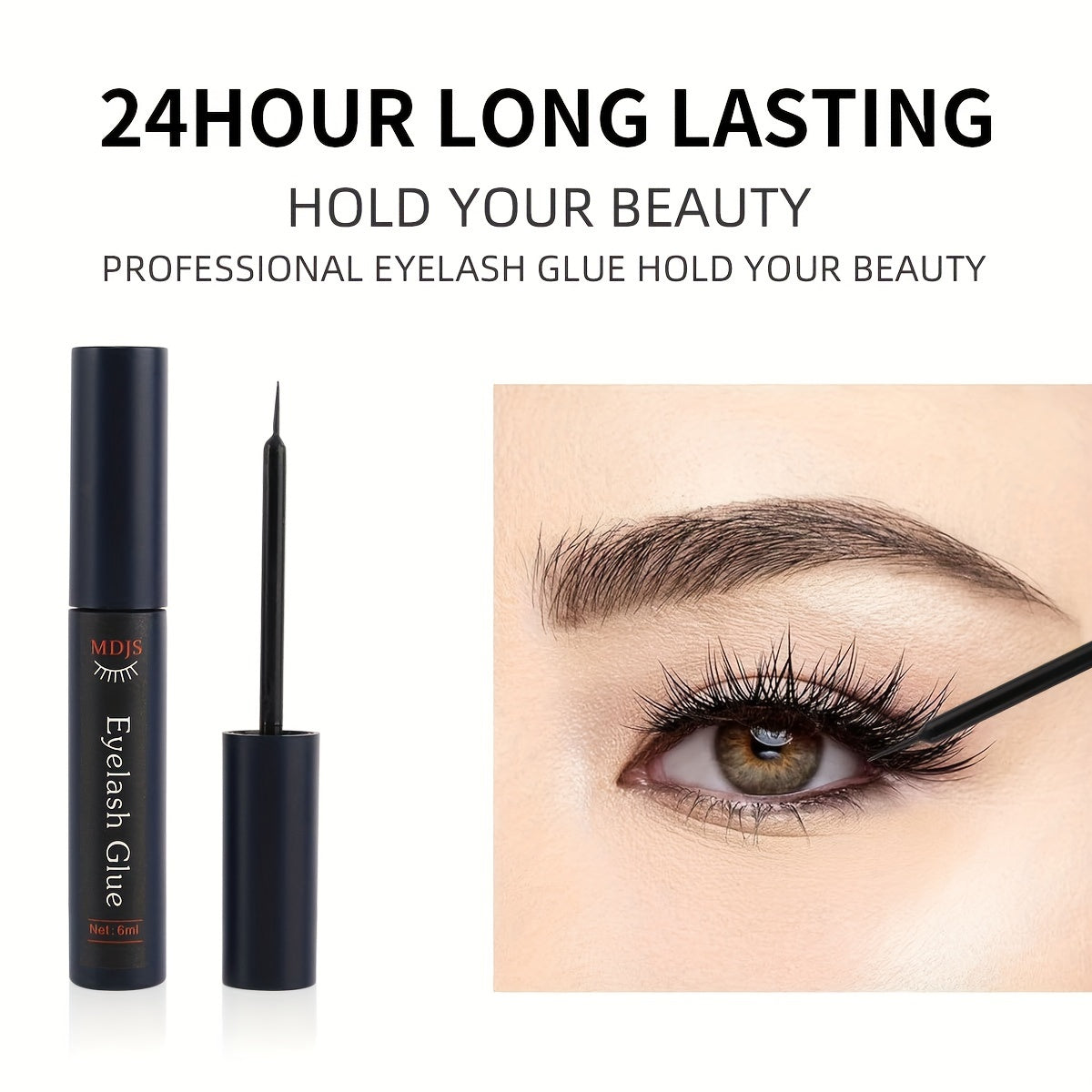 Клей для накладных ресниц, не вызывающий раздражения, быстро сохнущий, черный, для ресниц