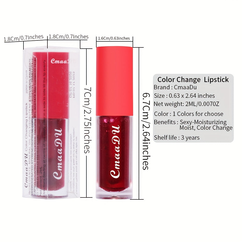 Women's Color Changing Lip Gloss Moisturizing Hydrating Lip Oil Lip Makeup