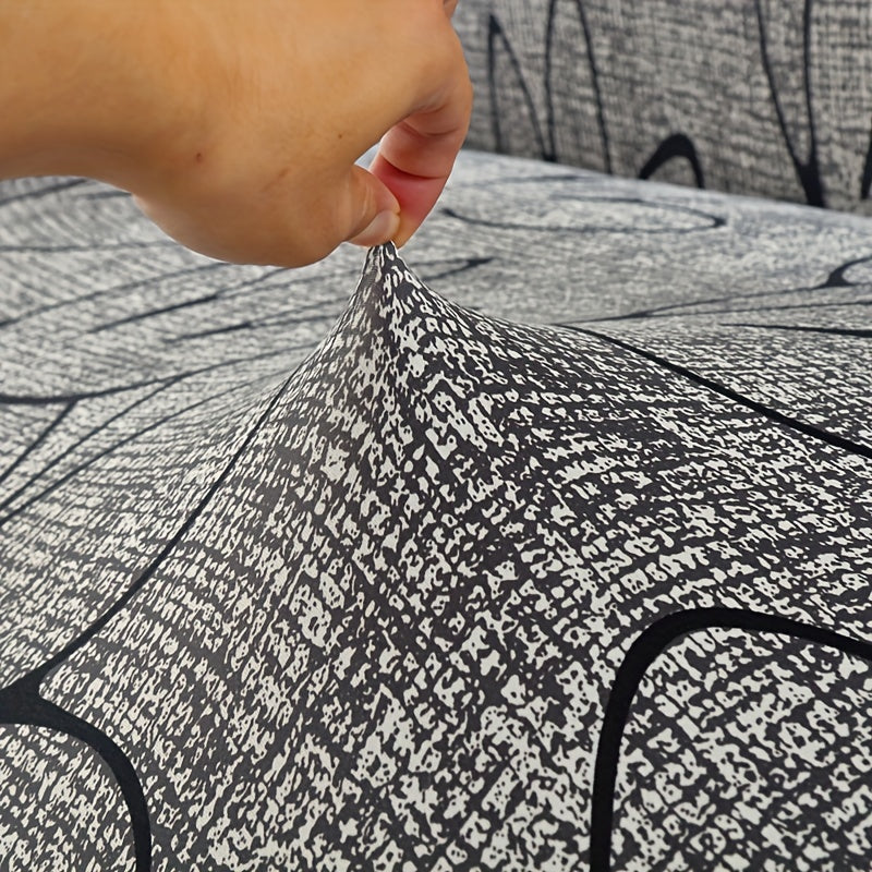 Нескользящая накидка на диван с юбкой для украшения гостиной