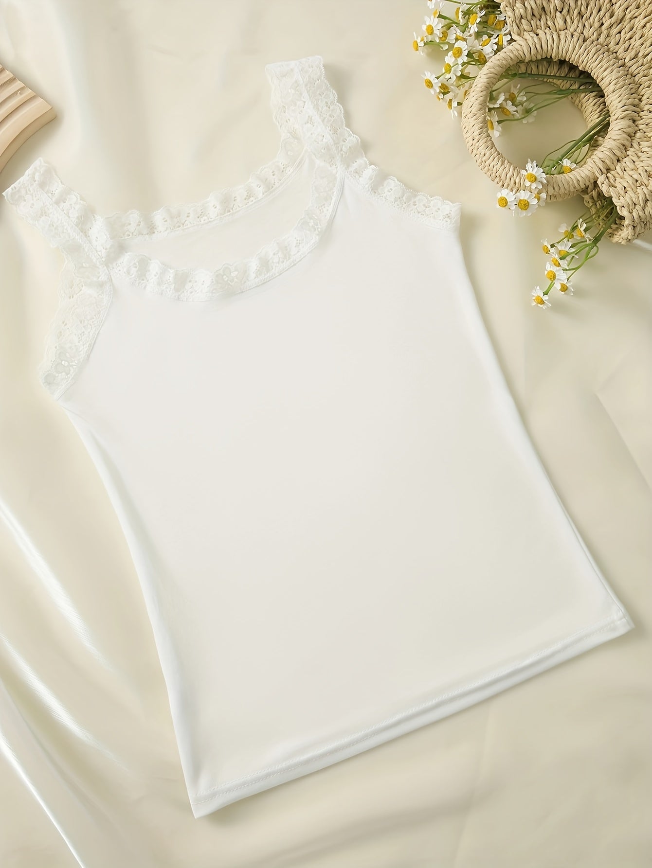 Conjunto de 6 camisolas sin mangas para mujer para primavera y verano