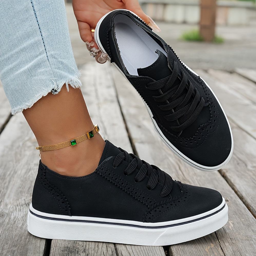 Women's Breathable Mesh Knit Sneakers White Black Red Lightweight Walking Shoes