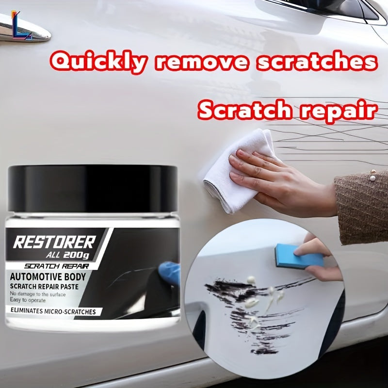 All Road Car Scratch Repair Paste 200g, Universal Body Polishing Compound