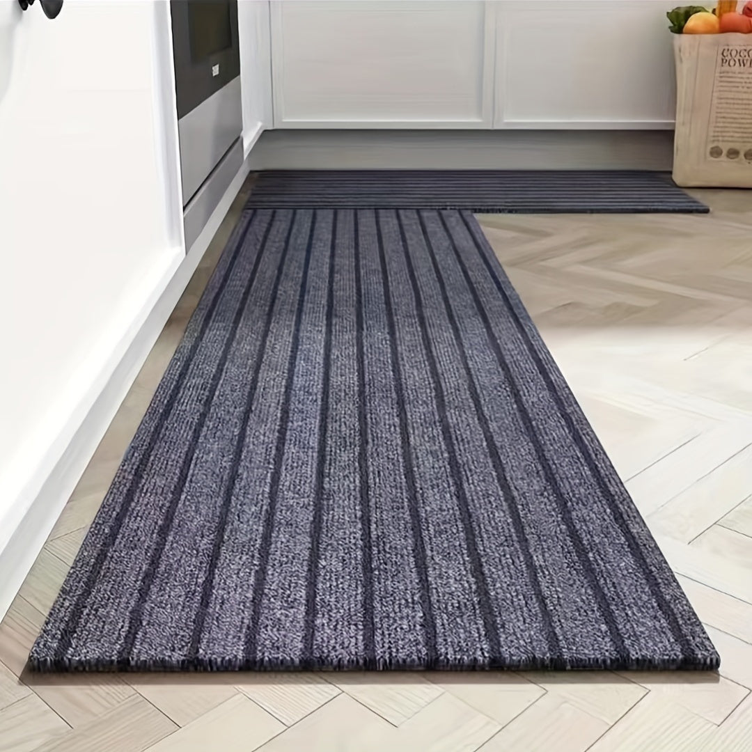 Alfombra de cocina rectangular 1.8m x 0.9m antideslizante, impermeable y resistente al aceite