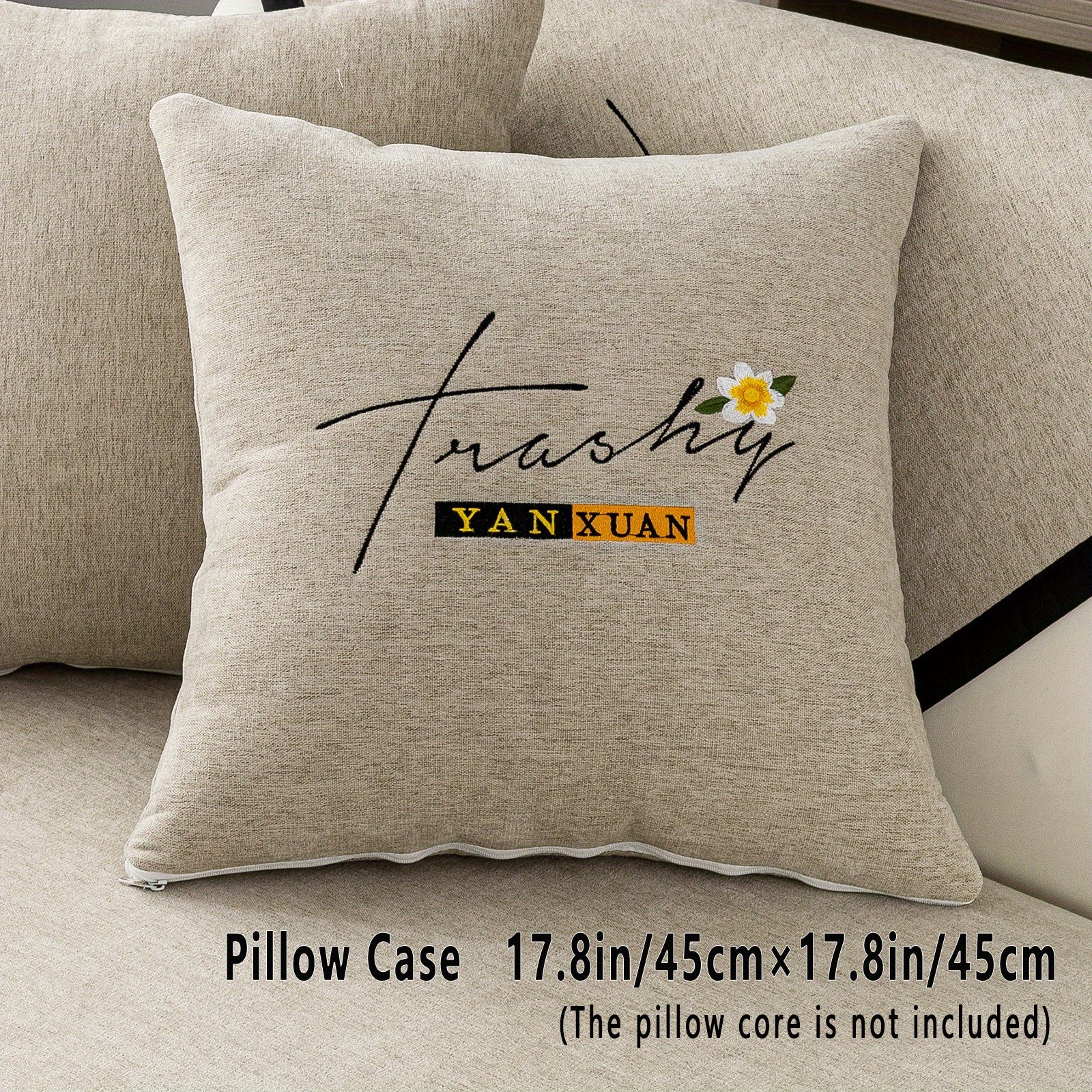 Chenille Sofa Slipcover All Seasons Protects Furniture and Enhances Home Decor