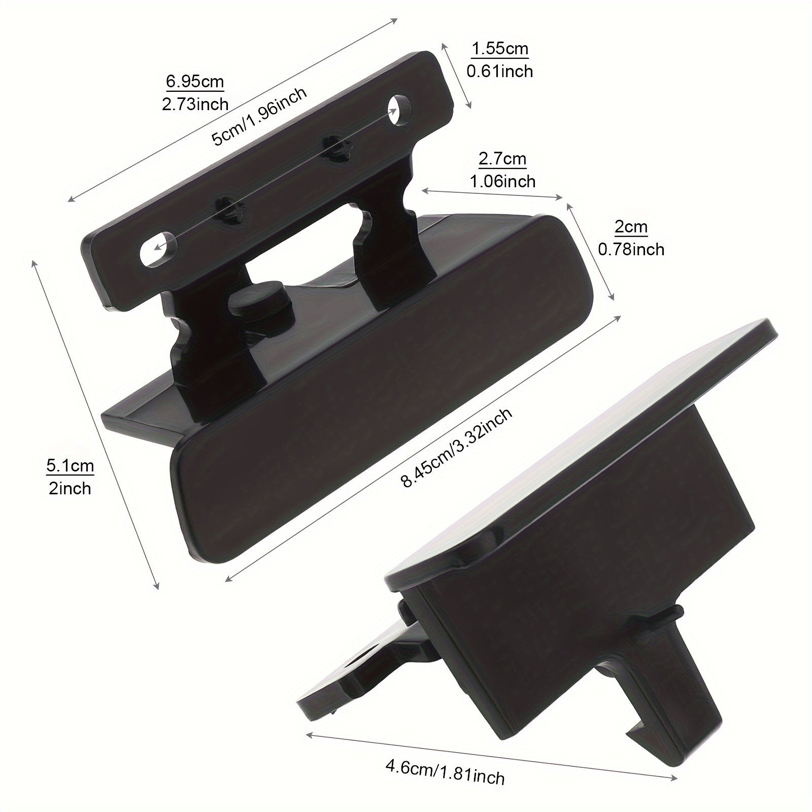 Avtomobil ichki qismi uchun plastmassa qo'ltiq qopqog'i qulfi klipi konsol uchun almashtirish