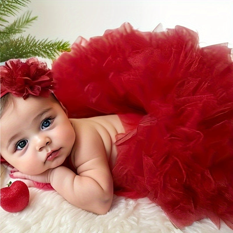 Красивая юбка Принцессы ТуТу и набор повязок для фотосессий, идеально подходит для фотосъемок, аксессуары для фотосессий, ансамбль для фотосъемки