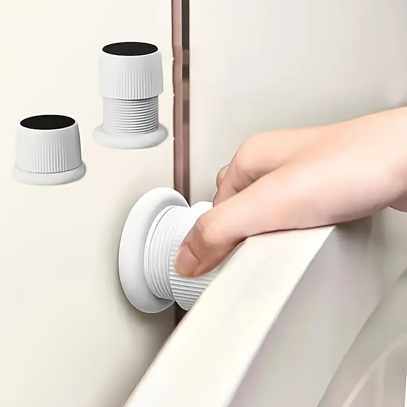 Adjustable Headboard Stabilizers for Gaps 40-65mm Self-Adhesive Noise-Reducing Wall Protectors