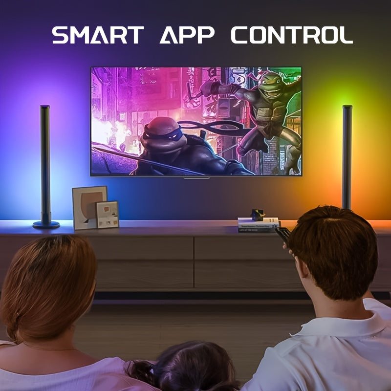 Luces de escritorio LED alimentadas por USB para entusiastas de los juegos y la música, pack de 1 o 2