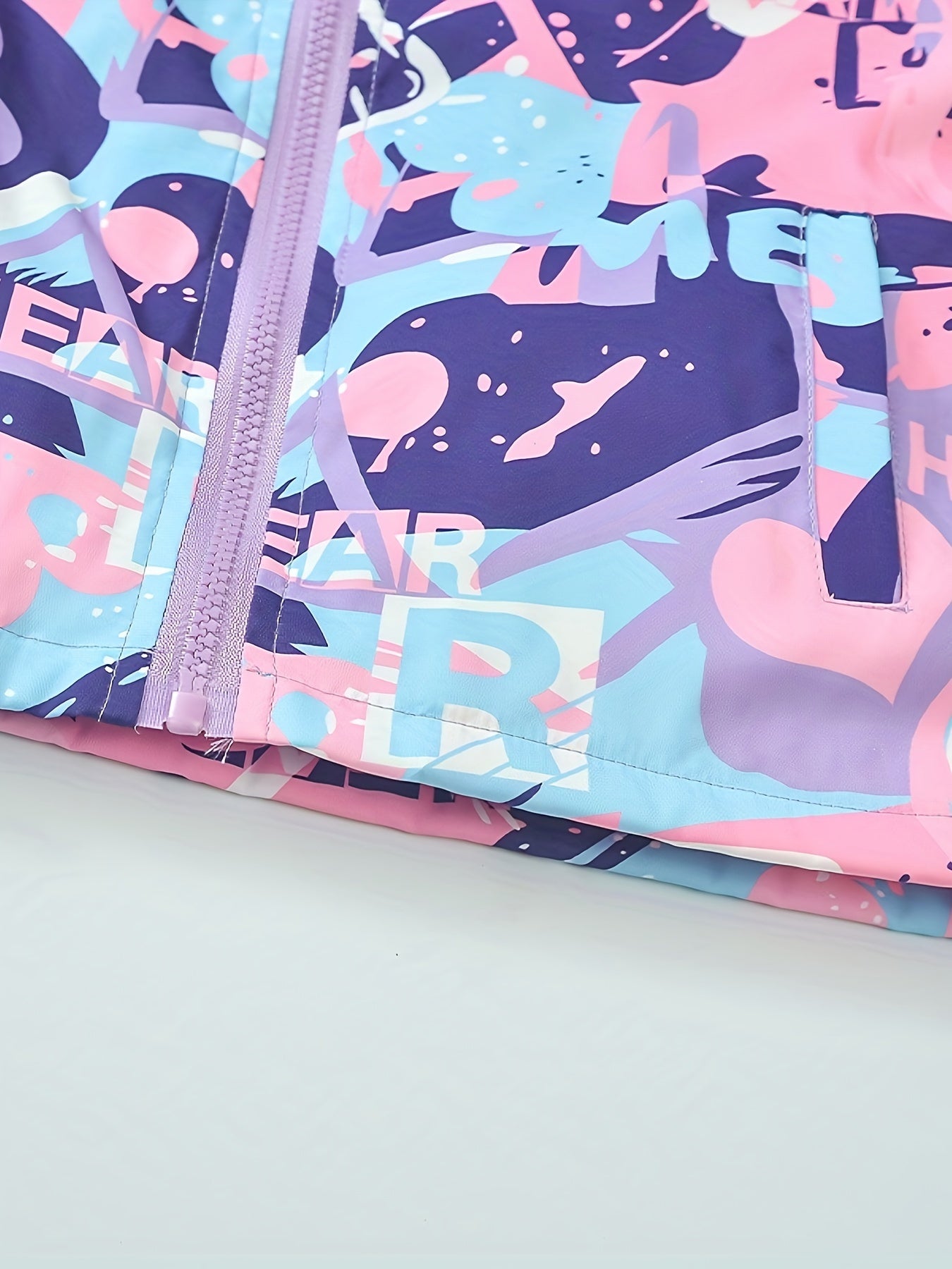 Girls' 3-in-1 Ski Jacket Waterproof Windproof Fleece-Lined Hooded Outdoor Coat