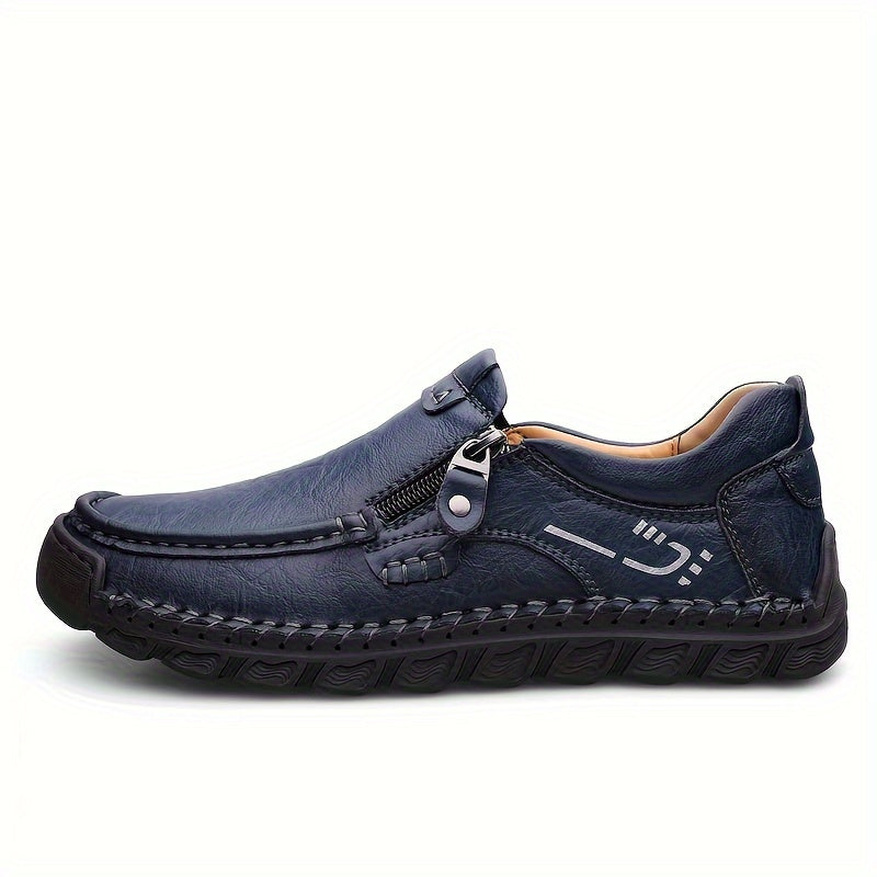 Men's Casual Loafers Non-Slip Rubber Sole Microfiber Synthetic Leather All-Season
