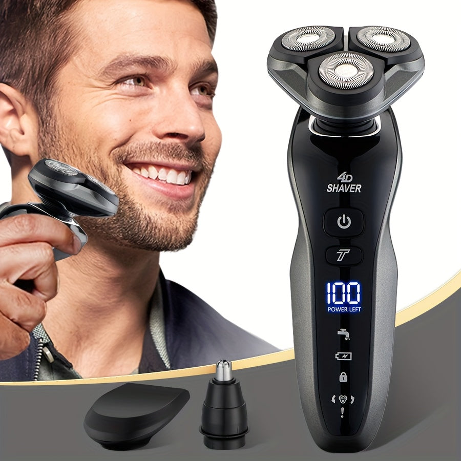 Men's 3-in-1 Electric Shaver Set for Father's Day Gift