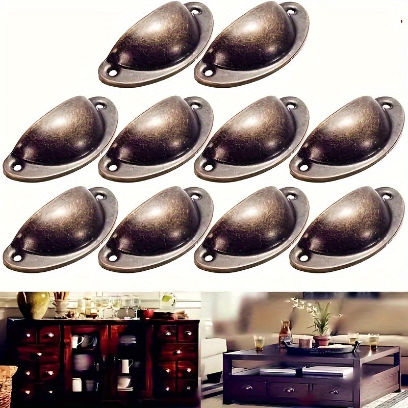 4 ta eski metallardan yasalgan tortma tutqichlari, vintlar bilan birga. O'z ichiga olgan dizayni bilan ajralib turadi, vintage axlat qutilari yoki shkaflar uchun ideal. Uy mebellari uchun mukammal.