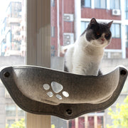 Hamaca para gatos en forma de media luna con ventosa para gatos pequeños y medianos Sunlight Lounge