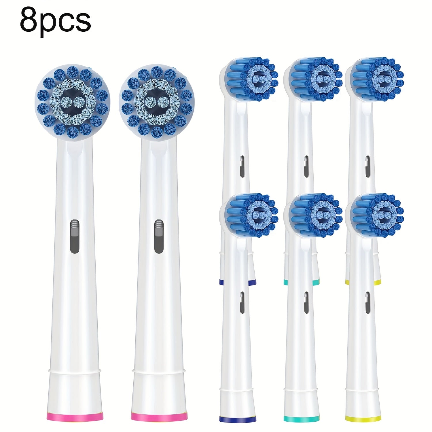 Cabezas de cepillo de repuesto Soft Gum Care para cepillos de dientes eléctricos 4/8/12/16 piezas