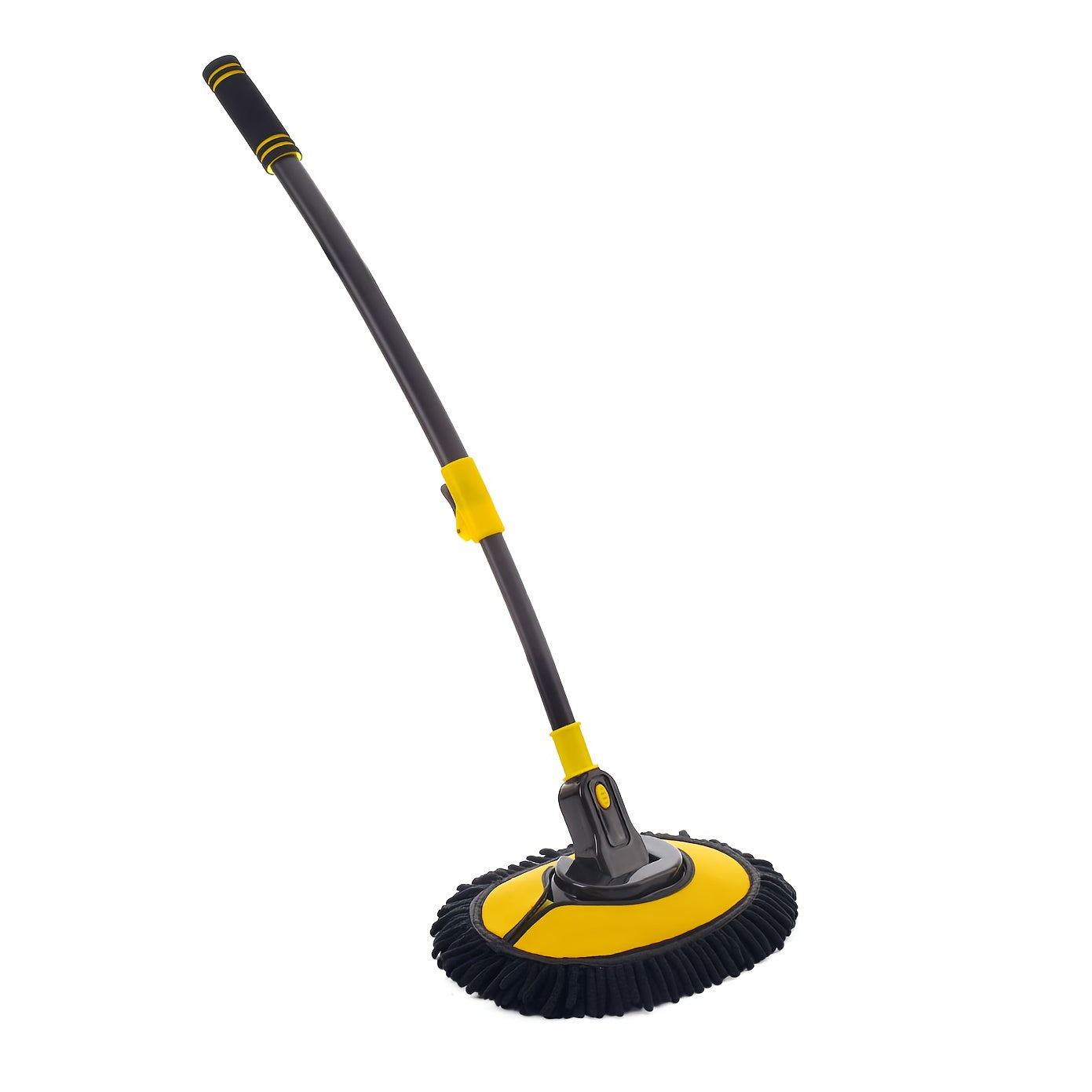 Aluminum Telescopic Car Wash Brush with Microfiber Chenille Head and Adjustable Handle