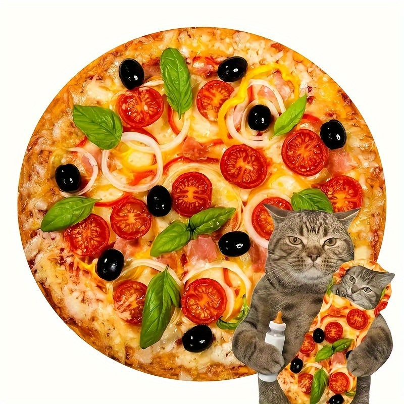 Одеяло-кишка "Новинка Тортилья" - Круглое одеяло с едой для взрослых с забавным реалистичным дизайном буррито