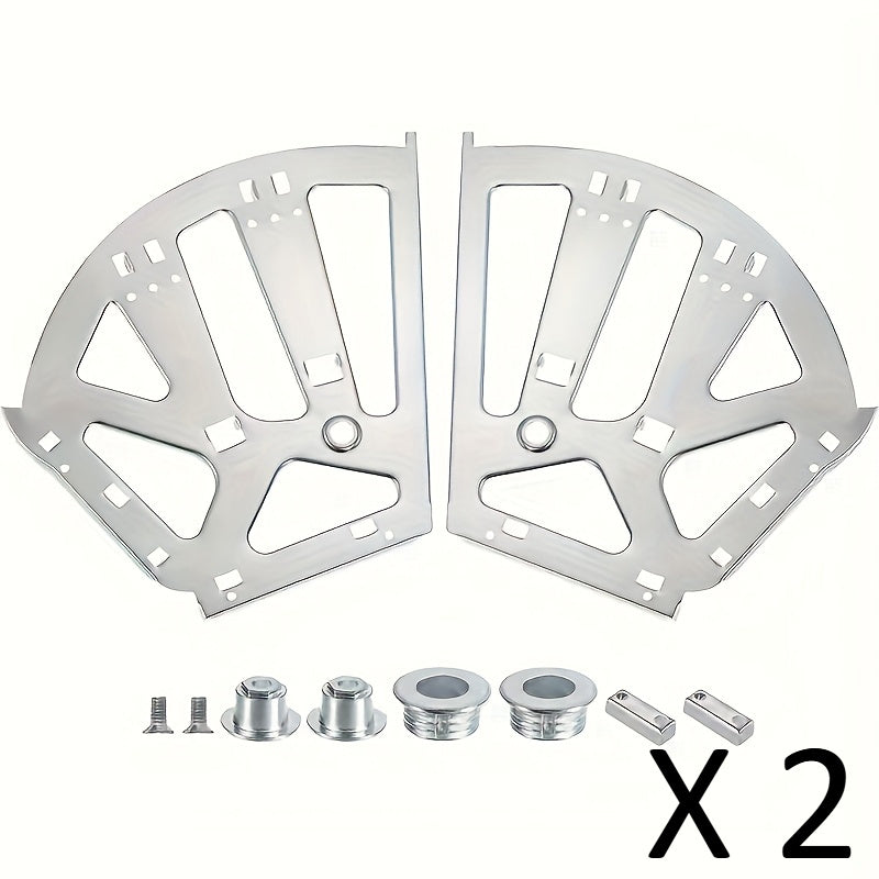 Stainless Steel Under Bed Shoe Rack 3 Tiers Space-Saving Metal Organizer