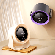 Высокоскоростной настольный вентилятор с LED-дисплеем, регулируемый угол, перезаряжаемый через USB