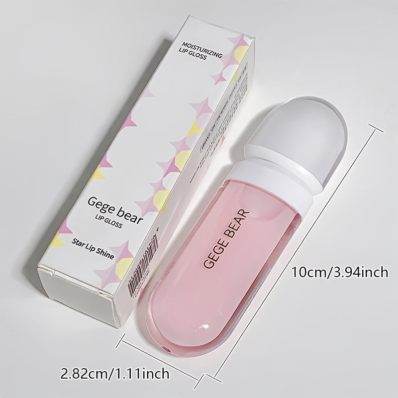 Hydrating Clear Lip Gloss Nourishing Moisturizing Mirror-Glass Finish