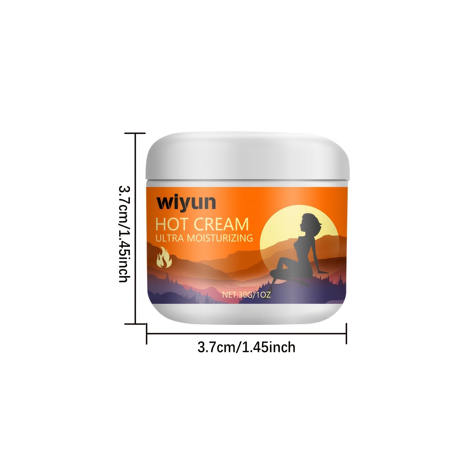 Leg Heating Cream for Legs and Arms with Ginger and Mint 30g Moisturizing Body Massage Cream