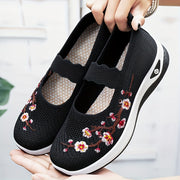 Women's Casual Sports Shoes Breathable Low Top Sneakers with Rubber Sole