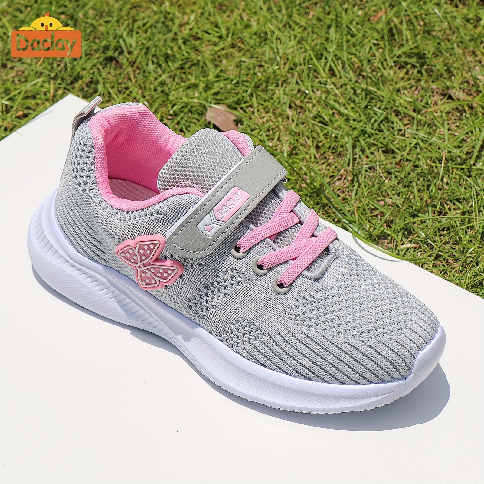 Kids' Breathable Knit Shoes Animal Print Low Top Sneakers for Boys and Girls