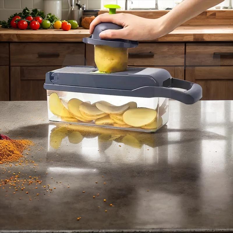 Turli sabzavotlar uchun ko'p funksiyali sabzavot maydalagich - oshxona uchun zarur asbob.