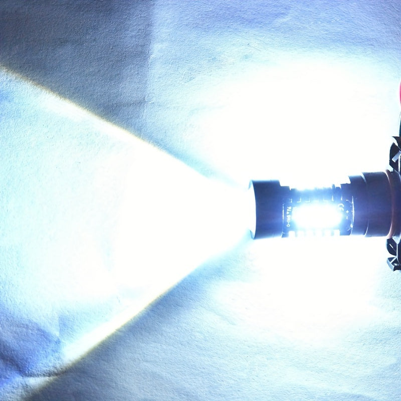 2 Pack H16 5202 LED Fog Light Bulbs 6000K White Daytime Running Lamps