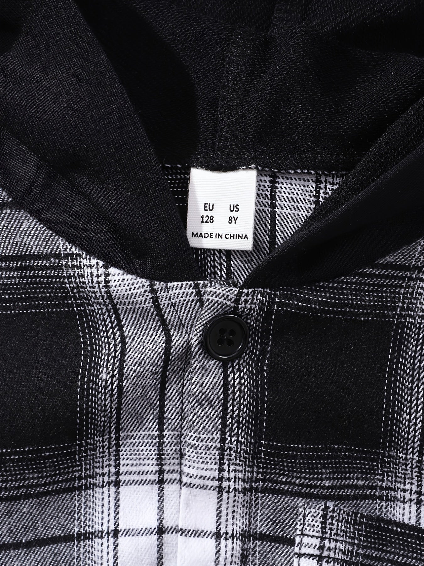 Conjunto de camisa con capucha y pantalones de cuadros para niños y niños en otoño, ropa casual de manga larga